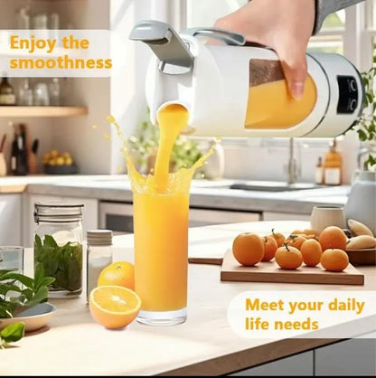Portable USB Rechargeable Blender, Compact Personal Smoothie Maker with Travel Cup for Kitchen, Home & On-the-Go Use