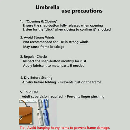 Automatic Folding Umbrella – Windproof & Waterproof Compact Travel Umbrella with One-Hand Open/Close, Durable Rain Protection for Men & Women